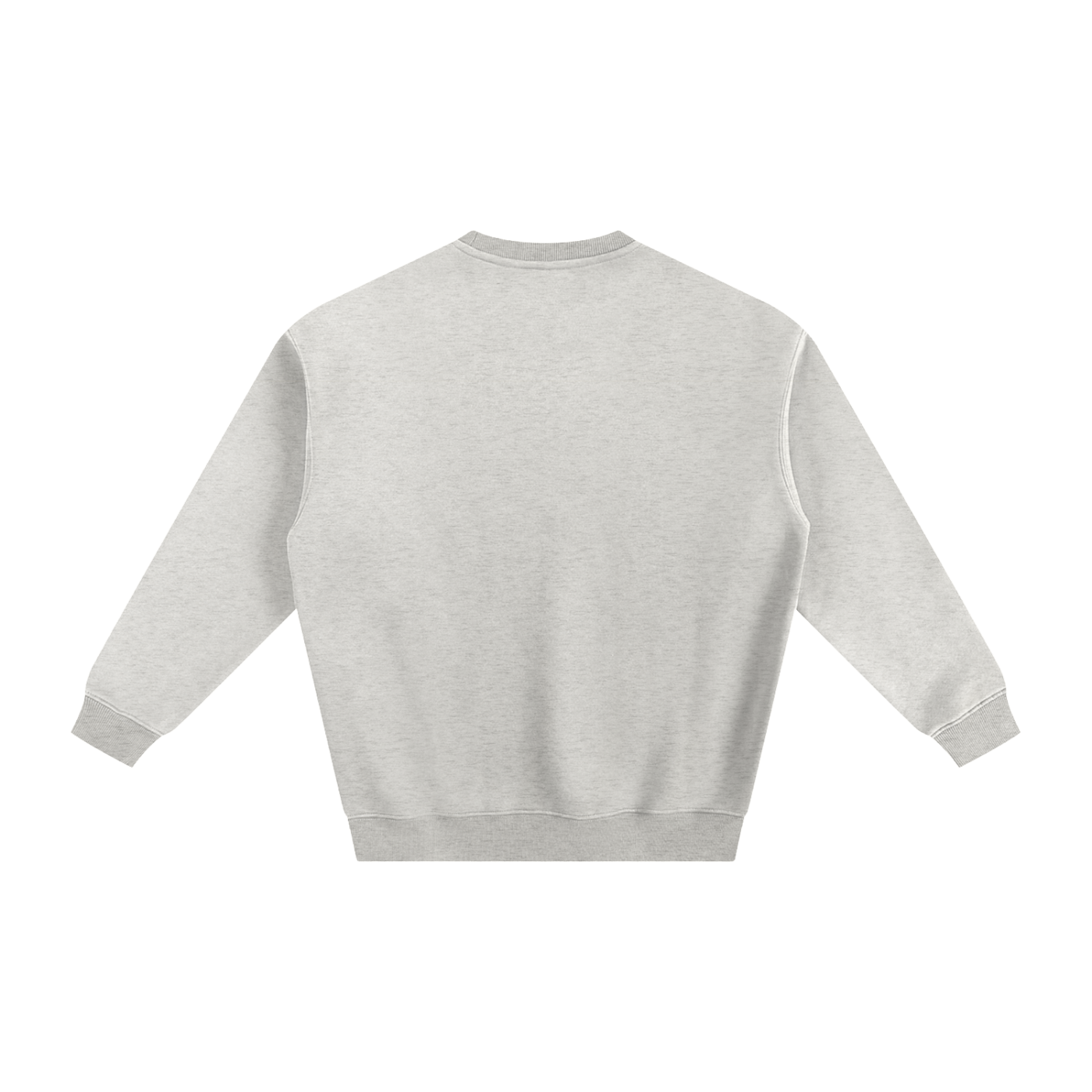 FOUNDATION1 LOSSOL CREW GREY - Fleeced Sweatshirt