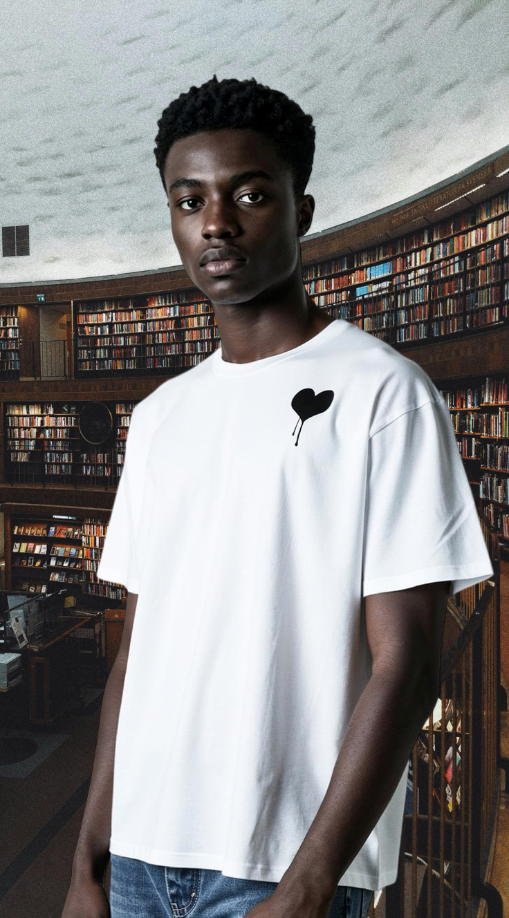FOUNDATION1 LOS HEART - Oversized T-shirt