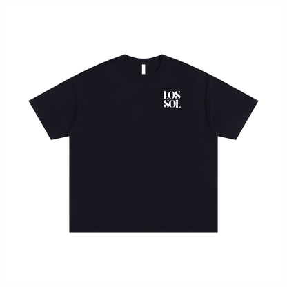 FOUNDATION 1 LOSSOL BLACK - Oversized T-shirt