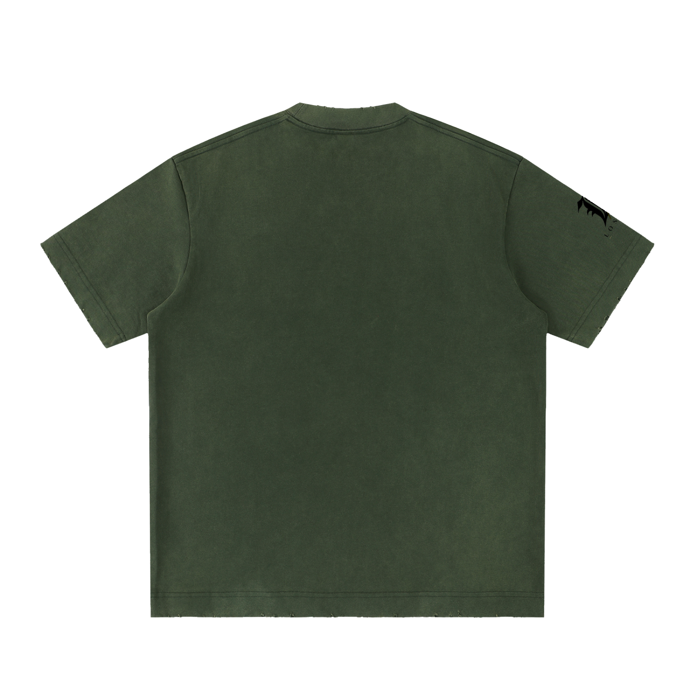 Surfer Life Forever-Heavyweight Vintage Washed Frayed T-Shirt