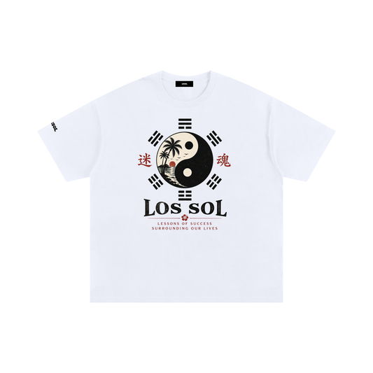 Lossol Yin Yang- Unisex Oversized Cotton T-Shirt